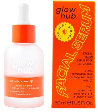 Glow Hub The Scar Slayer Facial Serum with Vitamin C for Anti-Pigmentation and Blemish Prone Skin 30ml