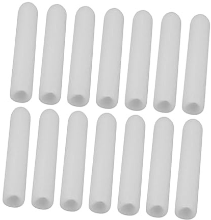 Spülmaschinen Zinkenkappen 100 Stück aus Pvc, Weiß | Universelle Passform, Einfache Montage, für Korbzinken, Schutz bei Tableware Lagerung