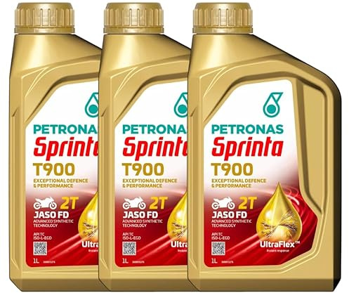 3 LITRI - OLIO MOTORE PETRONAS Sprinta T900 per Motori 2 Tempi