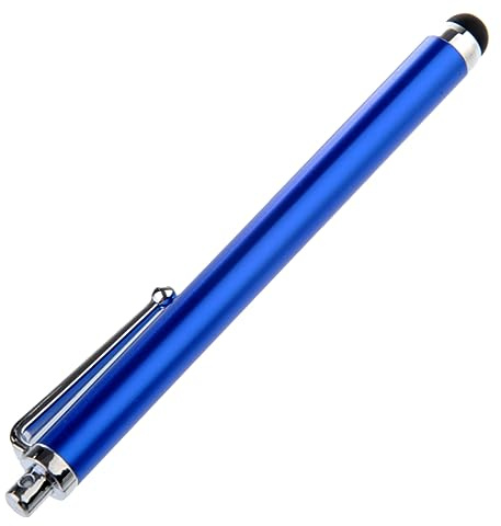 Mikinona Kapazitiver Touch Stift aus Aluminiumlegierung Blau Stylus für Smartphones Tabletten Präzise Eingabespitze für Kapazitiven Touchscreens