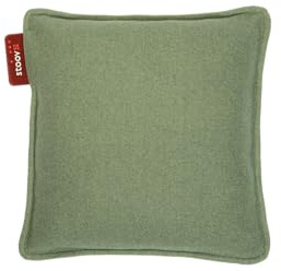 STOOV Ploov² - Wärmekissen - Drahtlos - Infrarot-Wärmetechnik - Standard Batterie mit 2,5 bis 8 Stunden drahtlose Wärme - 45x45 cm - Woolly Mid Green