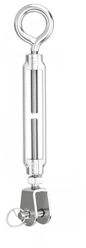 1 PCS 304 Stainless Steel Turnbuckle Eye Heavy Duty M5 M6 M8 M10 M12 M14 M16 M20 Turnbuckles(M12)