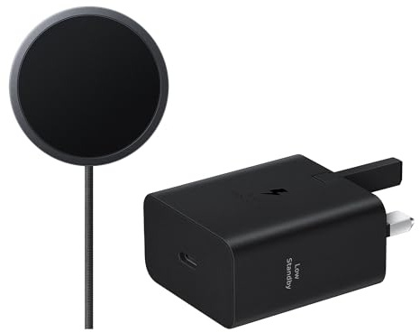 Samsung Qi2 25W Magnet Wireless Charger + 45W Charger