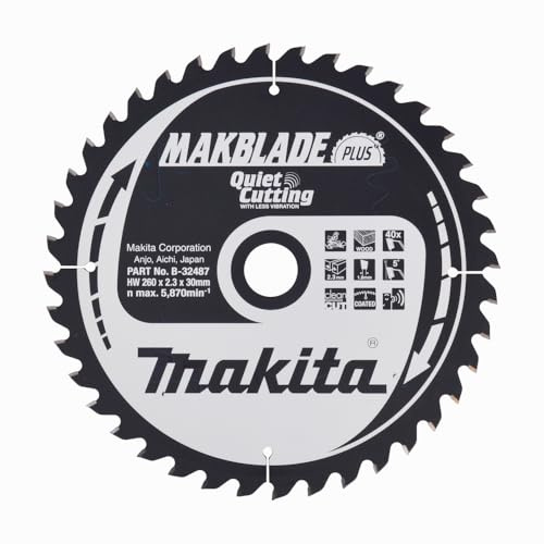 Makita Makblade Saegeblatt, 260 x 30 mm, 40Z, B-32487