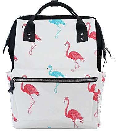 MONTOJ Flamingo Canvas Reisetasche Campus Rucksack One Size 4