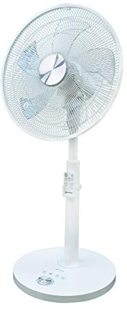 Grunkel - Fan Silence Plus Ventilador de Pie silencioso con Mando a Distancia, 12 velocidades