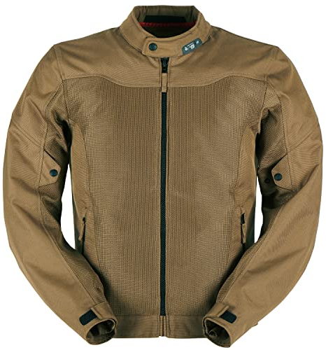 Furygan Blouson d’été Homme MISTRAL EVO 3 - Protection pour les déplacements à moto - Doublure Respirant - Ventilation performante - Manche réglable - Tailles différentes