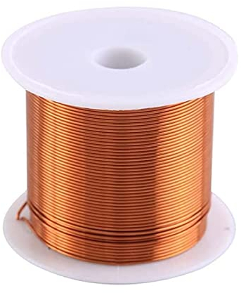 Samnuerly Lackdrahtwicklung für Motor/Transformator/Induktorspule, isolierter Kupferdraht, Gewicht 500 g, Drahtdurchmesser, 0,41 mm (0,31 mm)