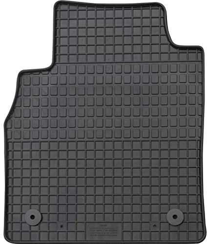 PETEX Passform Fahrer Gummimatte Premium 1-TLG schwarz