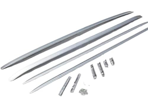 IITA Dachgepäckträger & -Boxen Dachträger Für Land Für Rover Für Range Für Rover Für Sport 2014-2022 Schienen Bar Gepäckträger Trägerstangen Top Rail Boxe Fahrradträger(Siver)