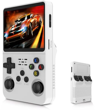 Console per Videogiochi Portatile retrò Console per Videogiochi Portatile retrò IPS 640x480 HD da 3,5 Pollici, Console per Videogiochi Portatile Portatile per (64G)