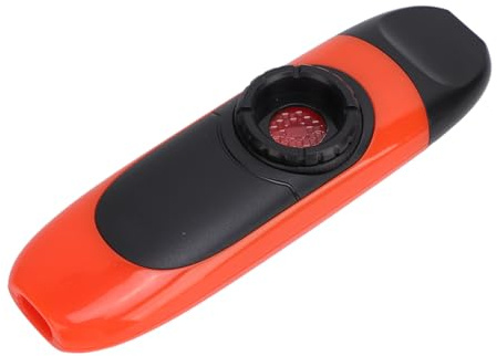 Professionelles Kazoo-Flöten-Musikblasinstrument, Einfach zu Spielendes ABS-Material für Ensemble-Auftritte (ORANGE)