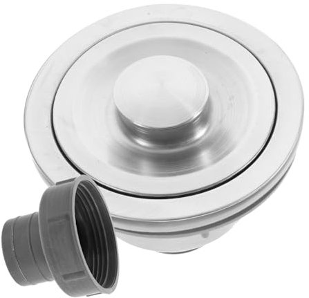Angoily Kitchen Sink Drain Strainer Basket Sink Stopper Chain for Basin Plug and Chain for Washing up Bowl Drainer Plug