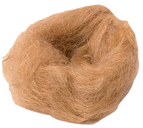 FONDOTIN Tapis en Fibres Naturelles pour Nids d'animaux Matériaux De Construction pour Nids d'oiseaux Et Pigeons