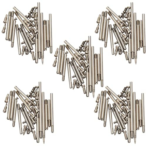 Remingtape 170 Stücke Klarinetten Teile Schrauben + Klarinetten Wellen Stangen Kit DIY Werkzeug Blas Instrument Zubehör