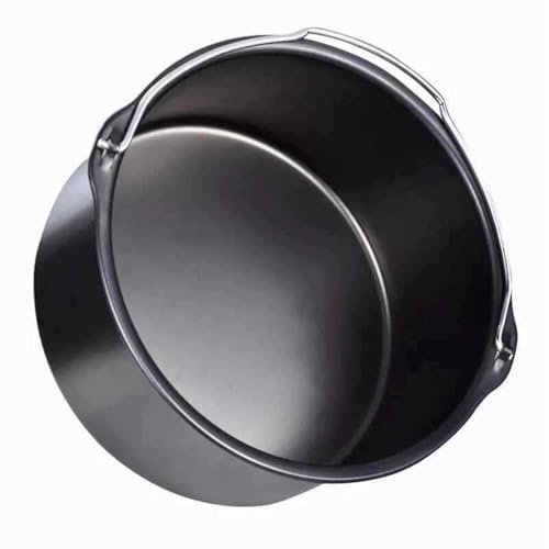 Suammiitstrieadea Moule à gâteau au fromage anti-adhésif sans égal, poignée facile à saisir, durable, largement utilisé en acier au carbone, moule à gâteau rond pour Cookeo