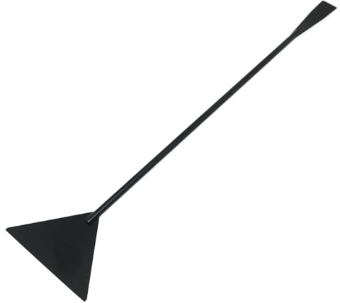 Maxmoral Stainless Steel Aquarium Aquatic Plant Tools Substrate Spatula Aquatic Plant Substrate Spatula Fish Tank Aquascape Flat Sand Shovel Aquatic Plant Tweezers Black
