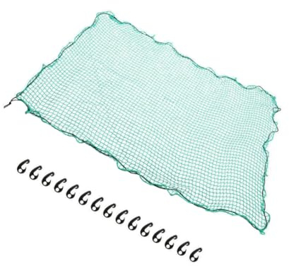 Abaodam Filet de Chargement en Nylon 2,5x3,5 M avec Cordon Élastique et 15 Crochets pour Plateau de Camion Pick-up, Très Résistant UV et Abrasion, Sécurisation de Fret et Transport Routier