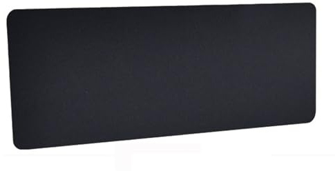 WLCNYL Sichtschutzwand für unter den Schreibtisch - Schwarze Sichtblende für Steh-Sitz-Arbeitsplätze, Schreibtischrock für das Homeoffice, 39,4 x 15,7 (100 x 40 cm), Höhe 15,7 (40 cm), verbesser