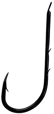 Gamakatsu Hook 5260R Worm 75cm rot - 10 gebundene Wurmhaken