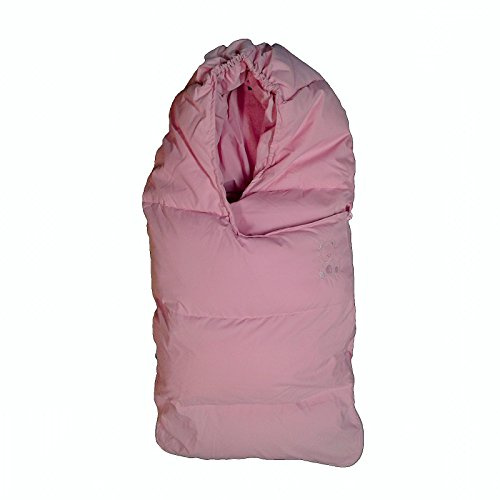 Fotsäck babyskål termos bebis/A för babyskål och barnvagn Ellepi rosa