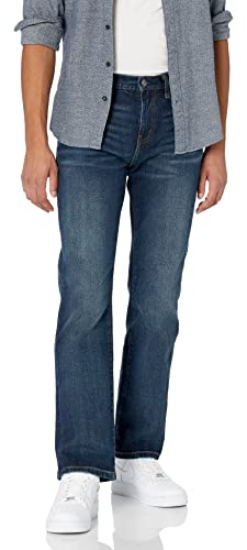 Amazon Essentials Homme Jean Bootcut à Coupe Droite - Couleurs abandonnées
