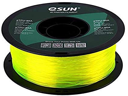 eSun Silk PLA 3D Print Filament, Jacinth
