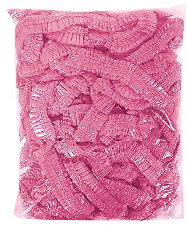 Cuffie Doccia Monouso in Plastica Trasparente Elastica per Casa, hotel, spa, Parrucchiere e Officina 100 Pezzi