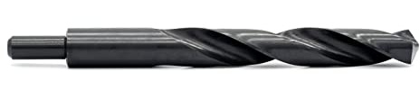 BAER Spiralbohrer 16,50 mm (reduzierter Schaft 13mm) HSS - Stahlbohrer - Bohrer - bohren - Metallbohrer rollgewalzt - Spiralbohrer metall - Schnellarbeitsstahl