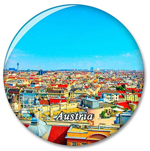 Österreich Wien Kühlschrank Magnete Dekorative Magnet Flaschenöffner Tourist City Travel Souvenir Collection Geschenk Starker Kühlschrank Aufkleber