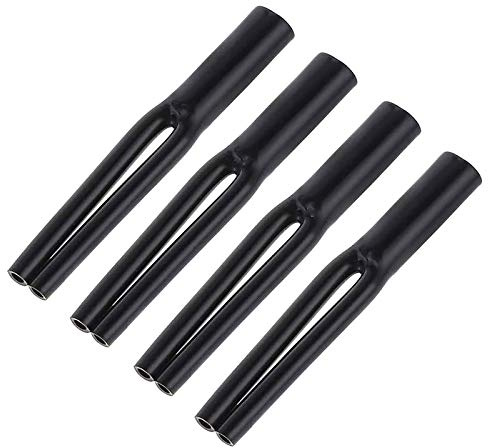 Neutrals Kabelhose, Lautsprecher-Draht-Hose, Y-Splitter, Hosenstiefel (⌀10 mm, 2 x 4 mm, 4 Stück), zum Verkleiden oder Schützen Ihrer Lautsprecherkabel, DIY-Zubehör