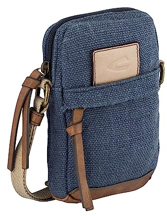 camel active Umhängetasche Oakland PI Cross Bag Dark Blue blau