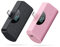 [2 Pack] Mini Portable Charger USB-C Power Bank 5200mAh,LCD Display Fast Charging Battery Pack Backup Charger Compatible with Samsung Galaxy S22/S21/S10,Note 20/10,Moto,LG,Android Phones-Black+Pink