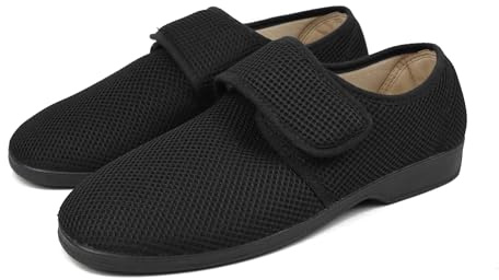 COZSERIES Sandalias Hombre Verano Primavera, Zapatillas de estar por casa, Zapatos Respirable Rejilla Cuña Punta Cerrada, Suela Caucho