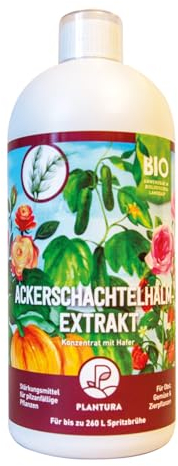 Plantura Bio-Ackerschachtelhalm Extrakt, natürliches Pflanzenstärkungsmittel, 1 L für 260 L Spritzbrühe