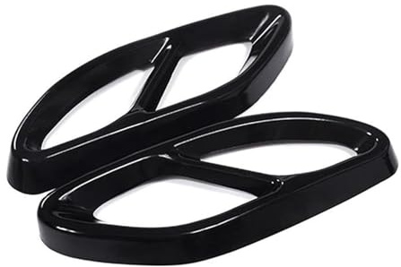 Para Mercedes Para B&enz Clase C W205 Coupe GLC Clase B W246 Embellecedores Para Tubo Escape Silenciador Color Negro Plateado Tubo Escape Coche