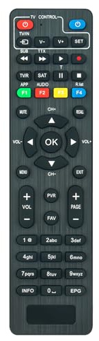 HD-3X00S2 Telecomando sostitutivo for Humax Tivumax Decoder 3X00S2 360X 380X LTHD-3800S2 HD-3X00S2 HD3600S2 HD3601S2 HD3800S2 HD3801S2