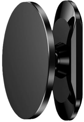 Soporte magnético para teléfono móvil, soporte magnético de fitness para teléfono móvil, doble cara, soporte giratorio de 360 grados, gadgets para automóvil, carrito de golf, oficina, entrenamiento