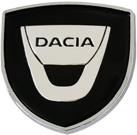 VAPORVERSE Auto Emblèmes Sticker pour Dacia Jogger Duster Spring Sandero Logan Lodgy Dokker, 3D de Rechange Logo Body Stickers Insigne Autocollant Decal Décoration Voiture Styling Accessoires