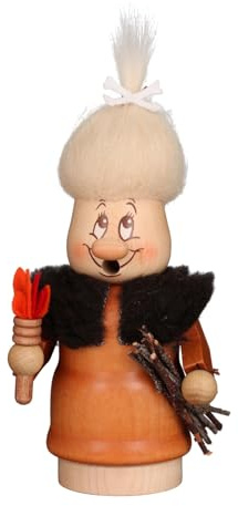 Christian Ulbricht Räuchermännchen Miniwichtel Urweibchen - 18 cm