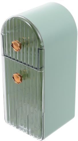 Abaodam Présentoir Organisateur de Rouges à Lèvres et Vernis à Ongles Couvercle, Boîte de Rangement Multifonctionnelle pour Bureau et Coiffeuse