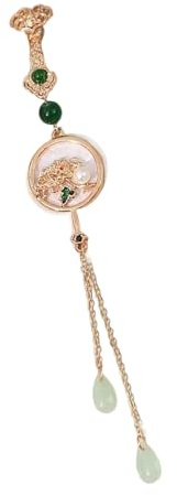 Prugne cinesi Orchidee Crisantemo Spilla in lega Accessorio culturale vintage per le donne Accessorio cheongsam in lega gioielli
