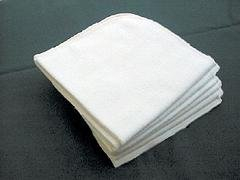 10 Moltontücher 40x40 cm aus 100% Baumwolle (kbA) naturbelassen