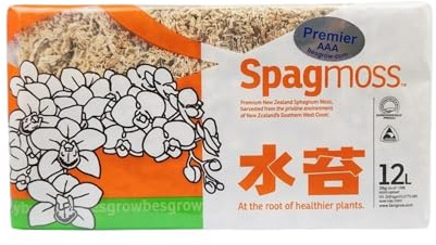 besgrow Spagmoss Premium New Zealand Sphagnum Moss for All Types of Flowers 150 Grams (12 Liters)