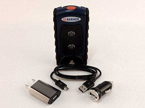 Berner deLUX sUN lampe lED uSB de chargement pour voiture 12 v/230 v