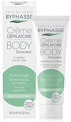 Crema depilatoria BYPHASSE aloe vera 125ml