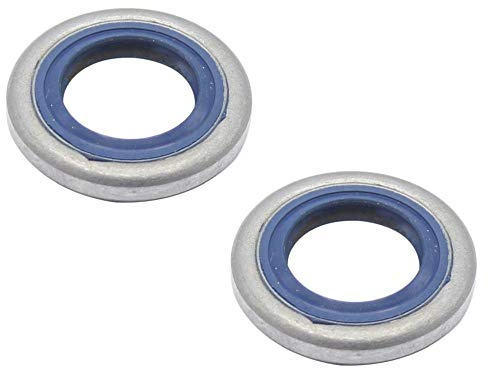 SECURA 2x Simmerring Wellendichtring 26,3x15x4mm kompatibel mit Husqvarna 254 Motorsäge