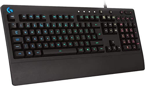 Logitech Prodigy G213 Wired Membrane Gaming Keyboard with RGB Backlighting Black