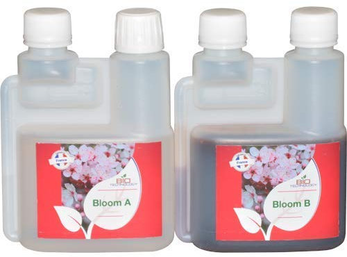 Bio Technology® | Engrais Floraison de Qualité | Fertilisant Floraison Universel| Super rendement et améliore Les arômes | Fabriqué en France | Bloom A+B 250 ML