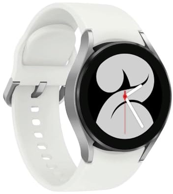 SAMSUNG Electronics Galaxy Watch 4 40mm Smartwatch with ECG Monitor Tracker for Health Fitness Running Sleep Cycles GPS Fall Detection Bluetooth US Version, Silver (Renewed)